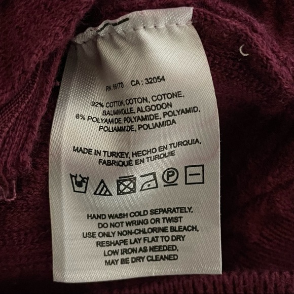 Anthropologie Moth Textured Zippered Sweater Sweatshirt - Picture 4 of 5